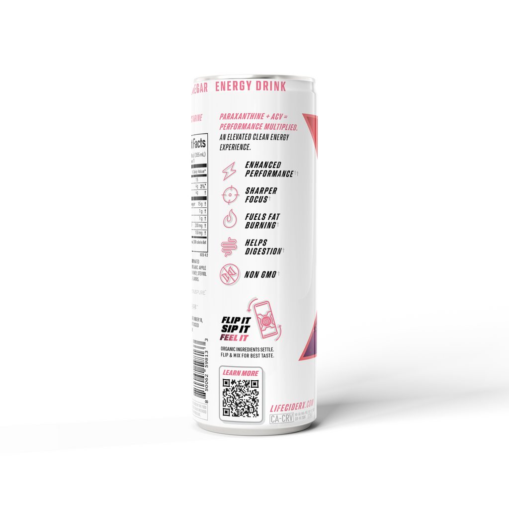 Life Cider X - Bebida Energética sabor Toronja & Nectarina